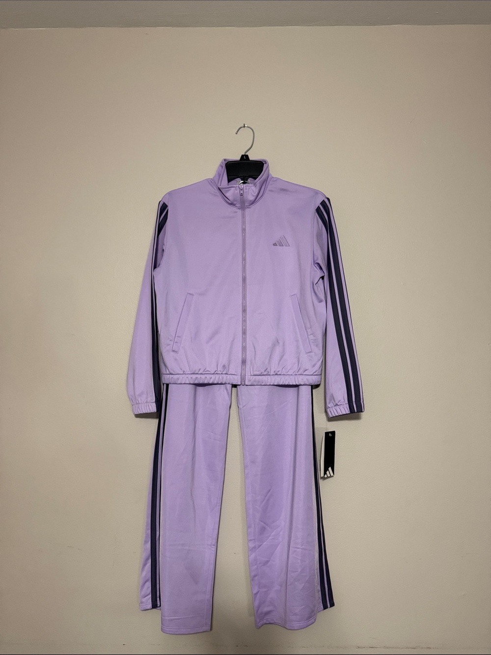 adidas Originals Lavender Kids Two-Piece Track Jacket & Joggers